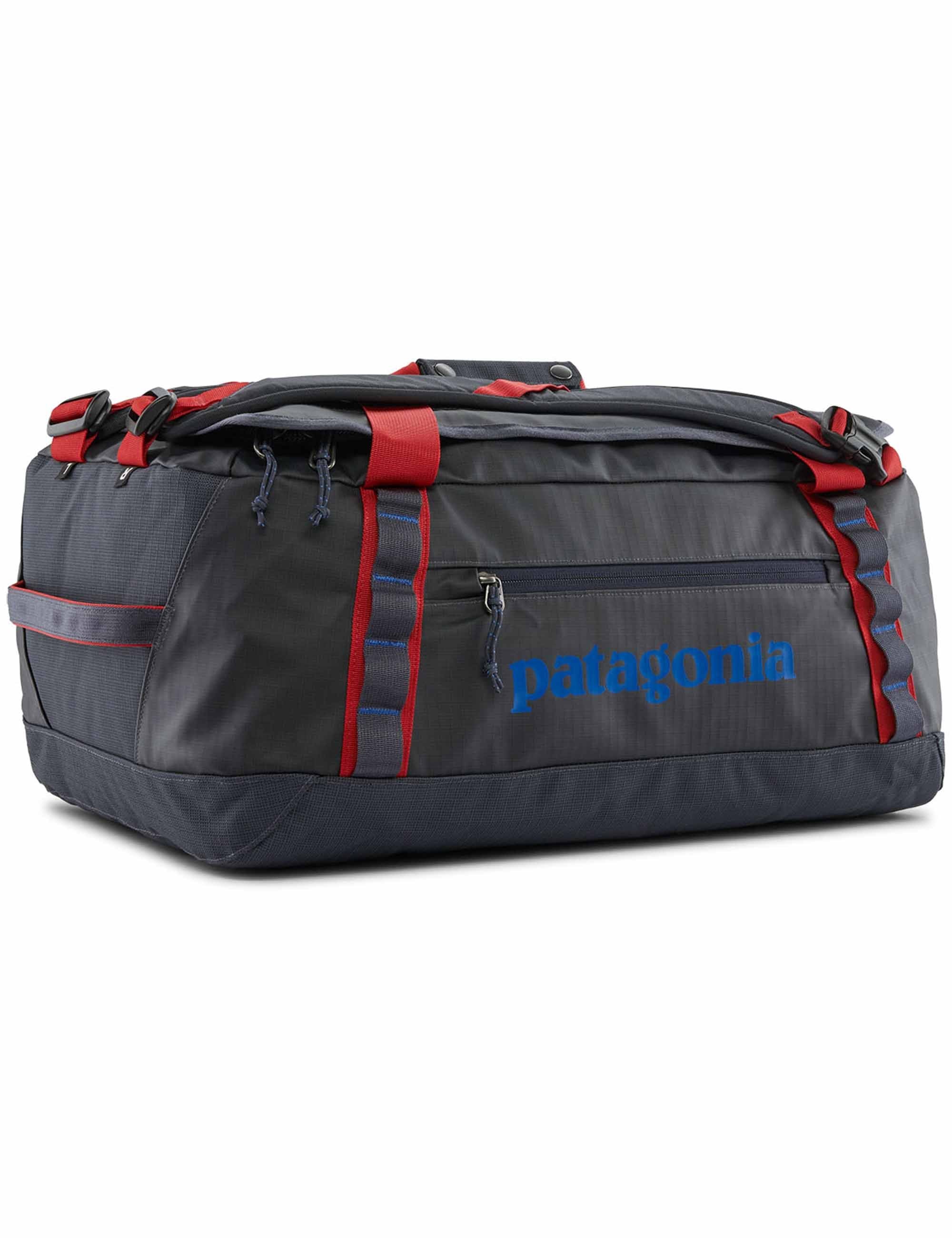 Patagonia Black Hole Duffel 40L - Smolder Blue w/Amanita Red