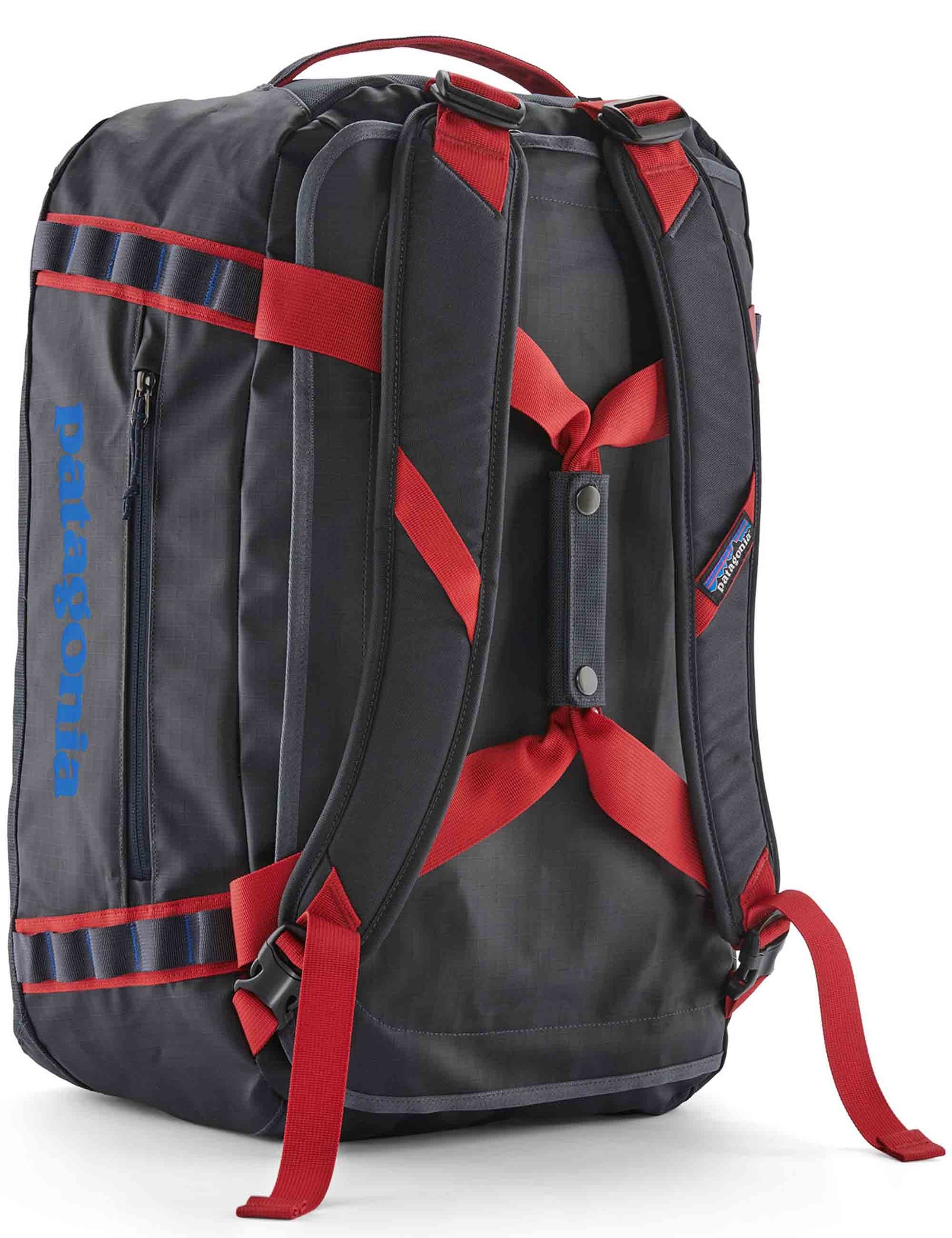 Patagonia Black Hole Duffel 40L - Smolder Blue w/Amanita Red