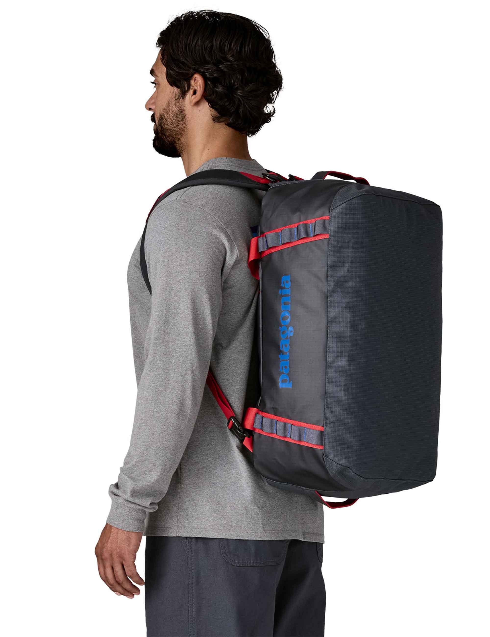 Patagonia Black Hole Duffel 40L - Smolder Blue w/Amanita Red
