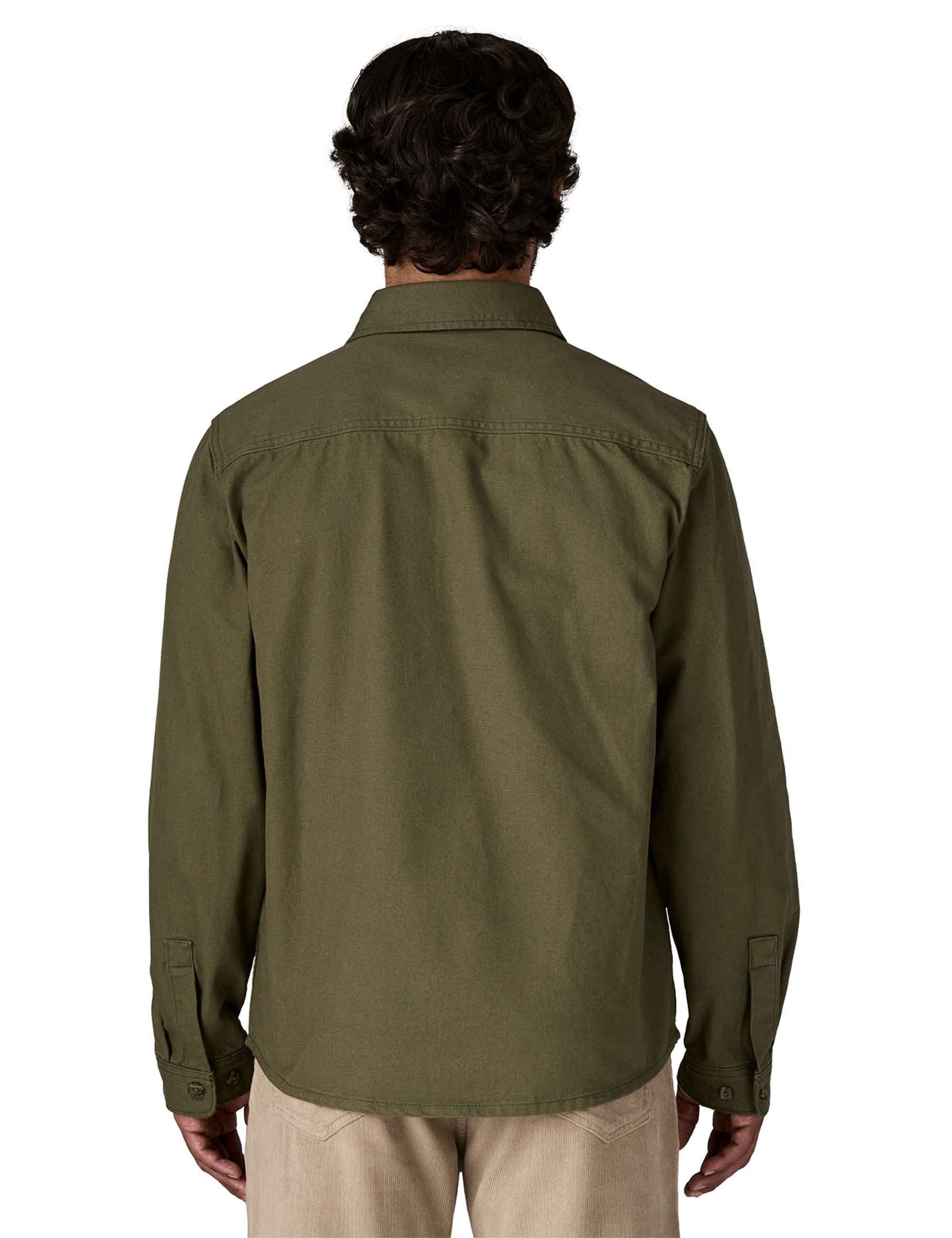 Patagonia Point Reyes Canvas Shirt - Basin Green