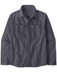 Point Reyes Canvas Shirt - Smolder Blue