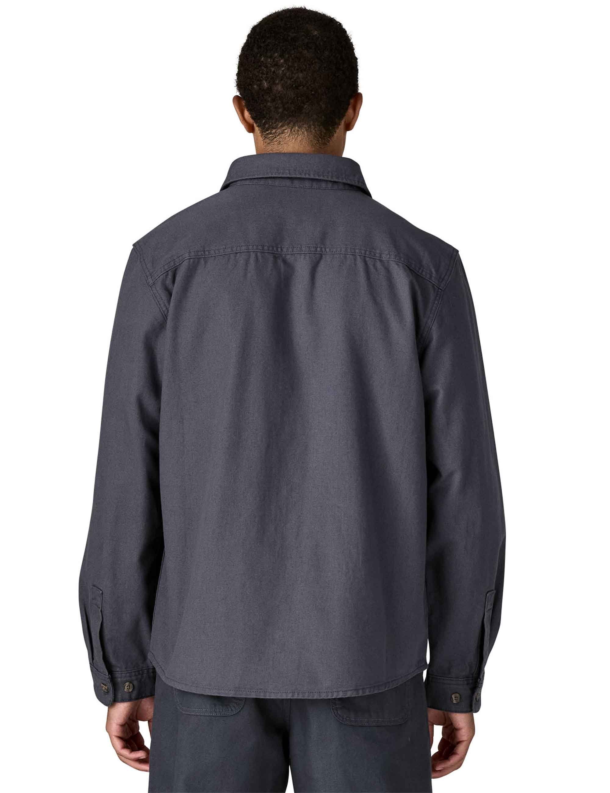 Patagonia Point Reyes Canvas Shirt - Smolder Blue