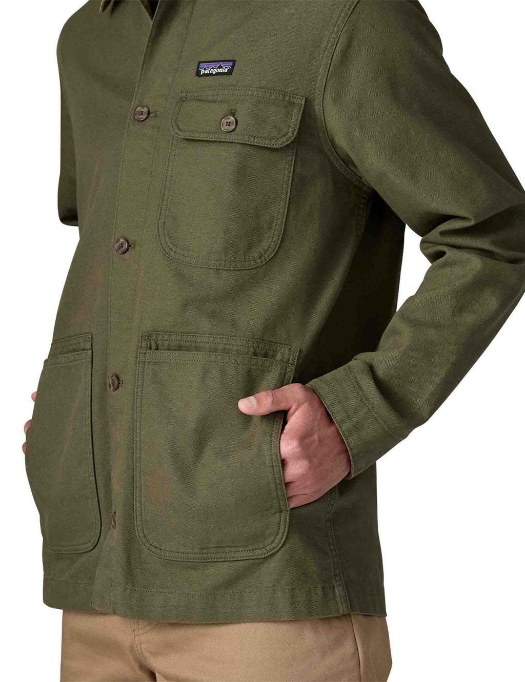 Point Reyes Canvas Jacket - Basin Green