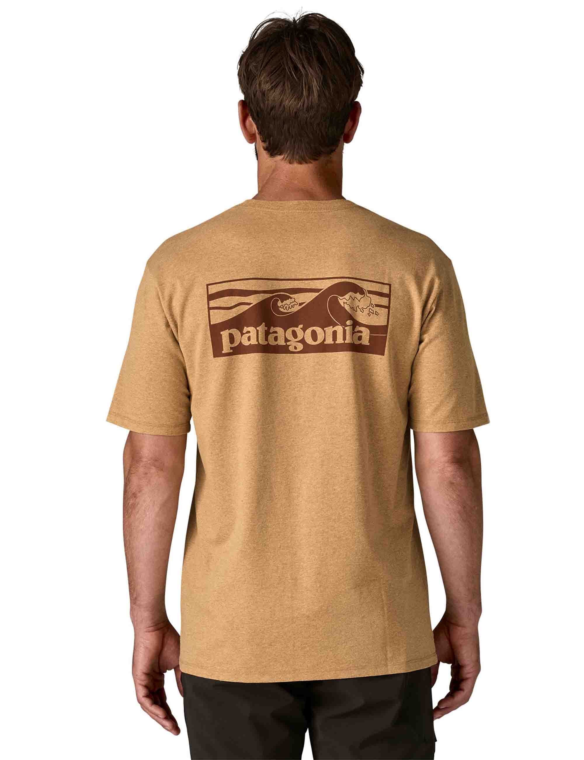 Patagonia Boardshort Logo Pocket Responsibili-Tee - Talon Gold
