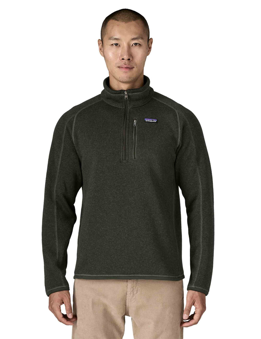 Better Sweater 1/4 Zip Fleece - Old Growth Green