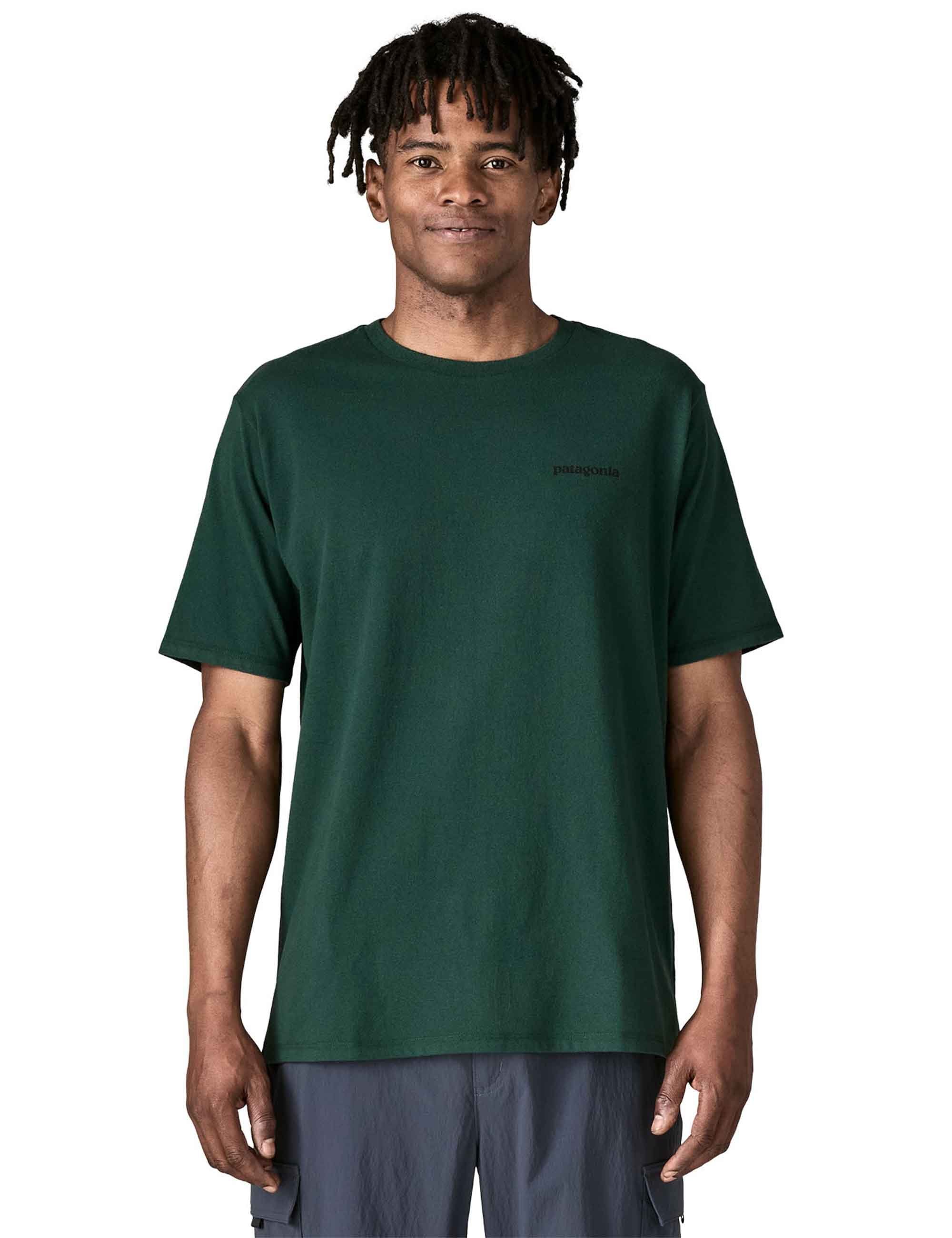 Patagonia P-6 Logo Responsibili T-Shirt - Cascade Green