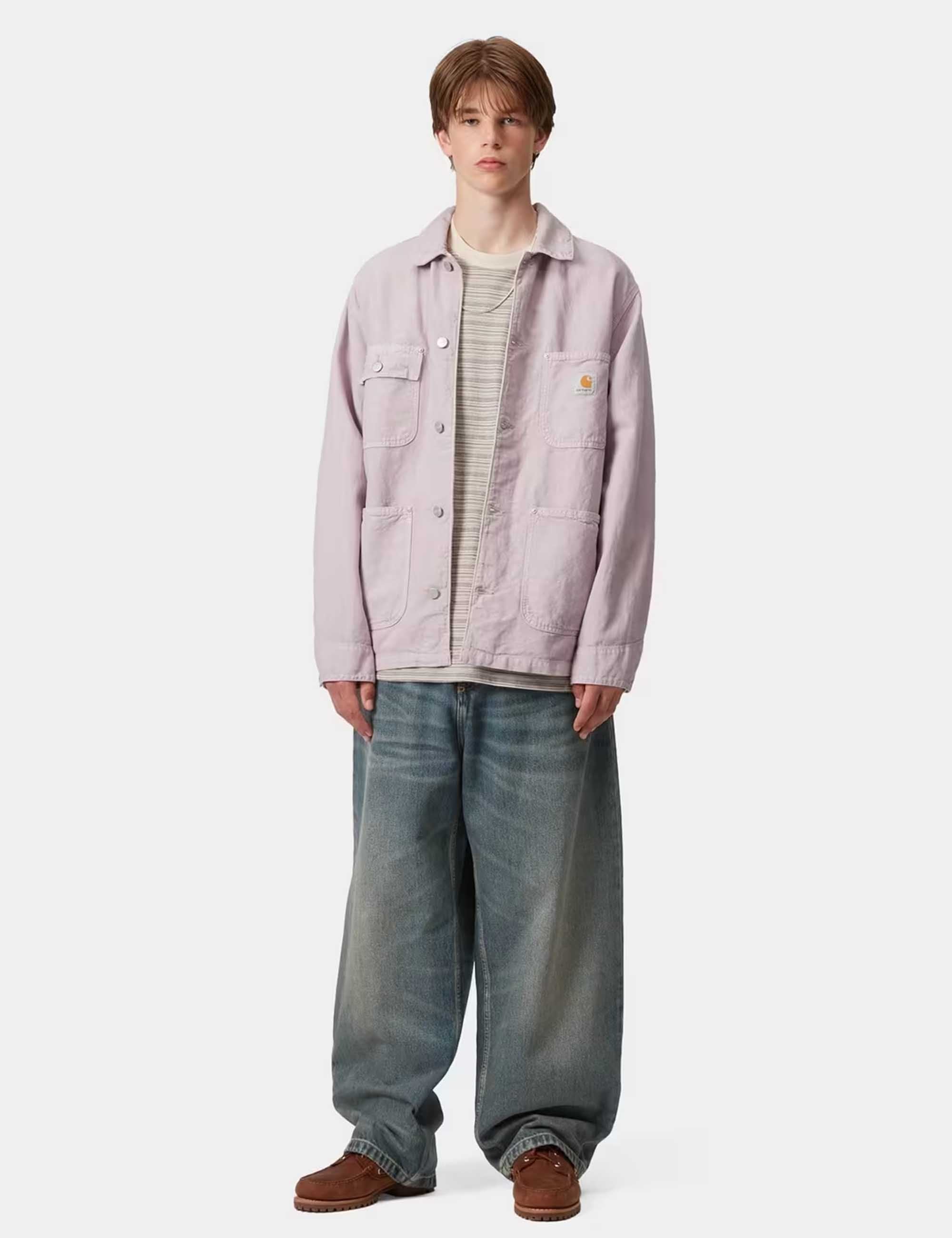 Carhartt WIP Brandon Denim Pant - Blue, Worn Used Wash