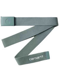 C-Logo Belt - Silver Pine/White