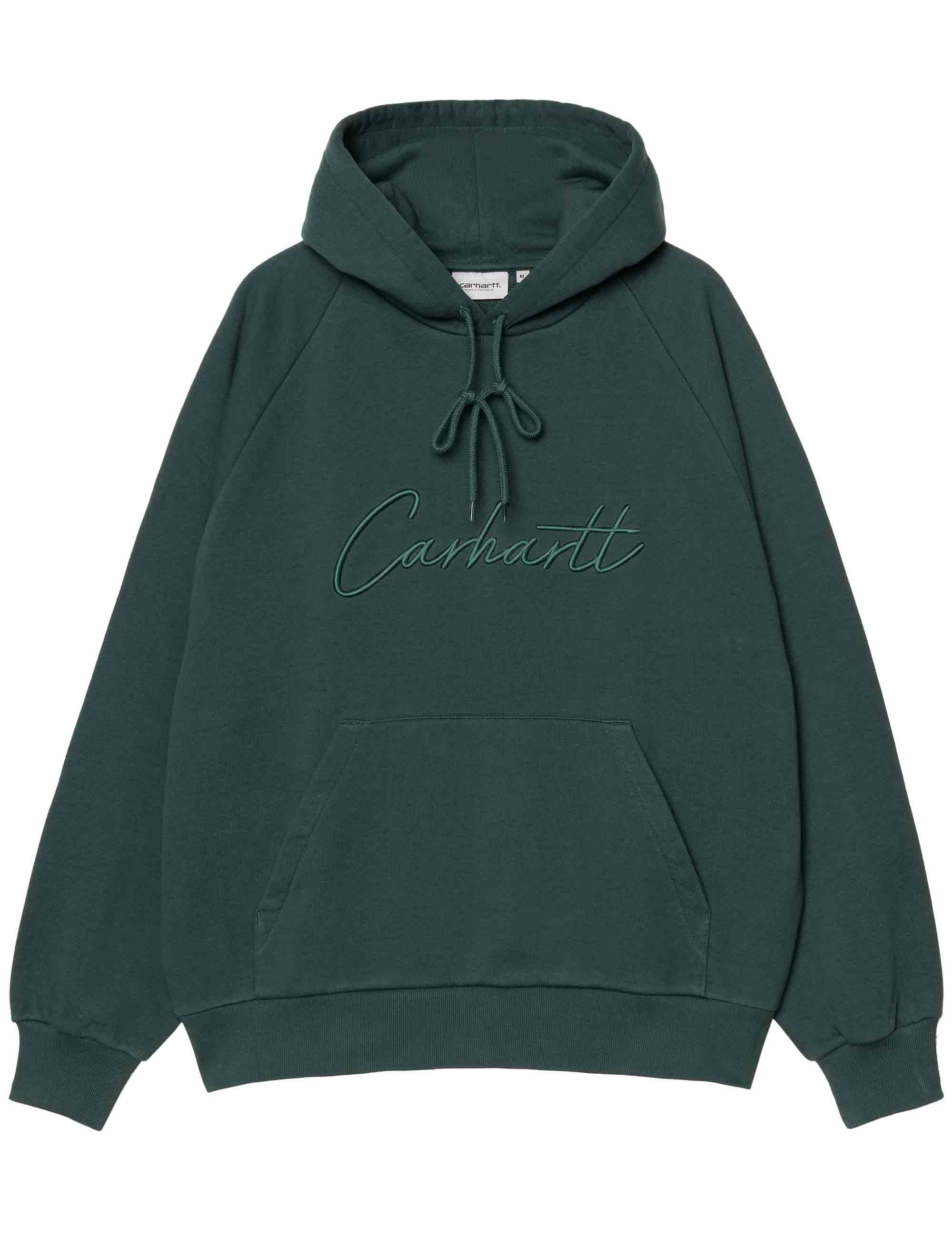 Carhartt WIP Ray Hooded Sweat - Dark Fir
