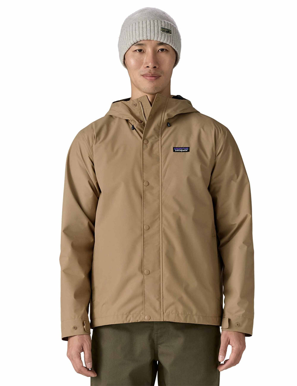 Jackson Glacier Rain Jacket - Slab Khaki