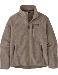 Retro Pile Fleece Jacket - Seabird Grey
