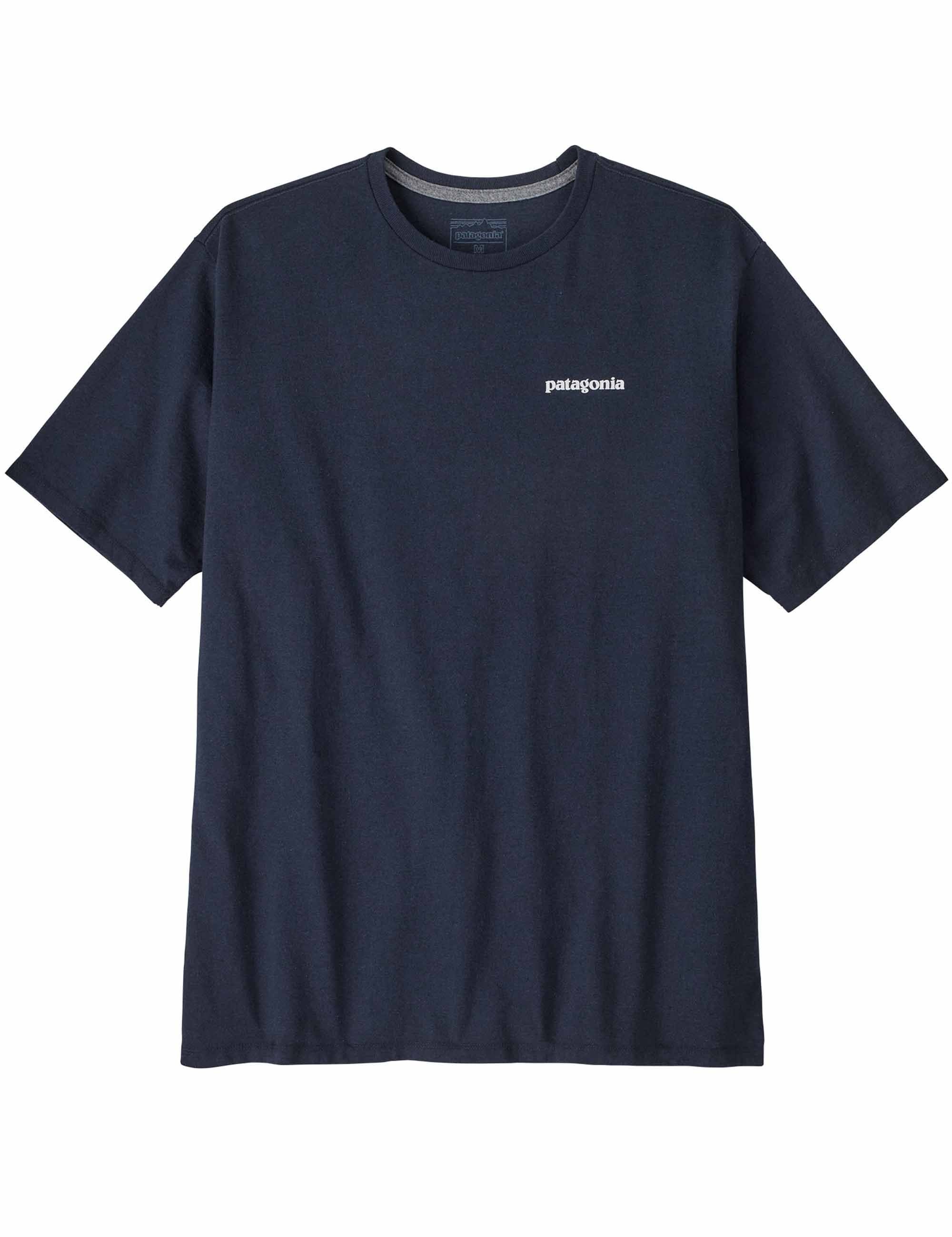 Patagonia P-6 Logo Responsibil T-Shirt - New Navy