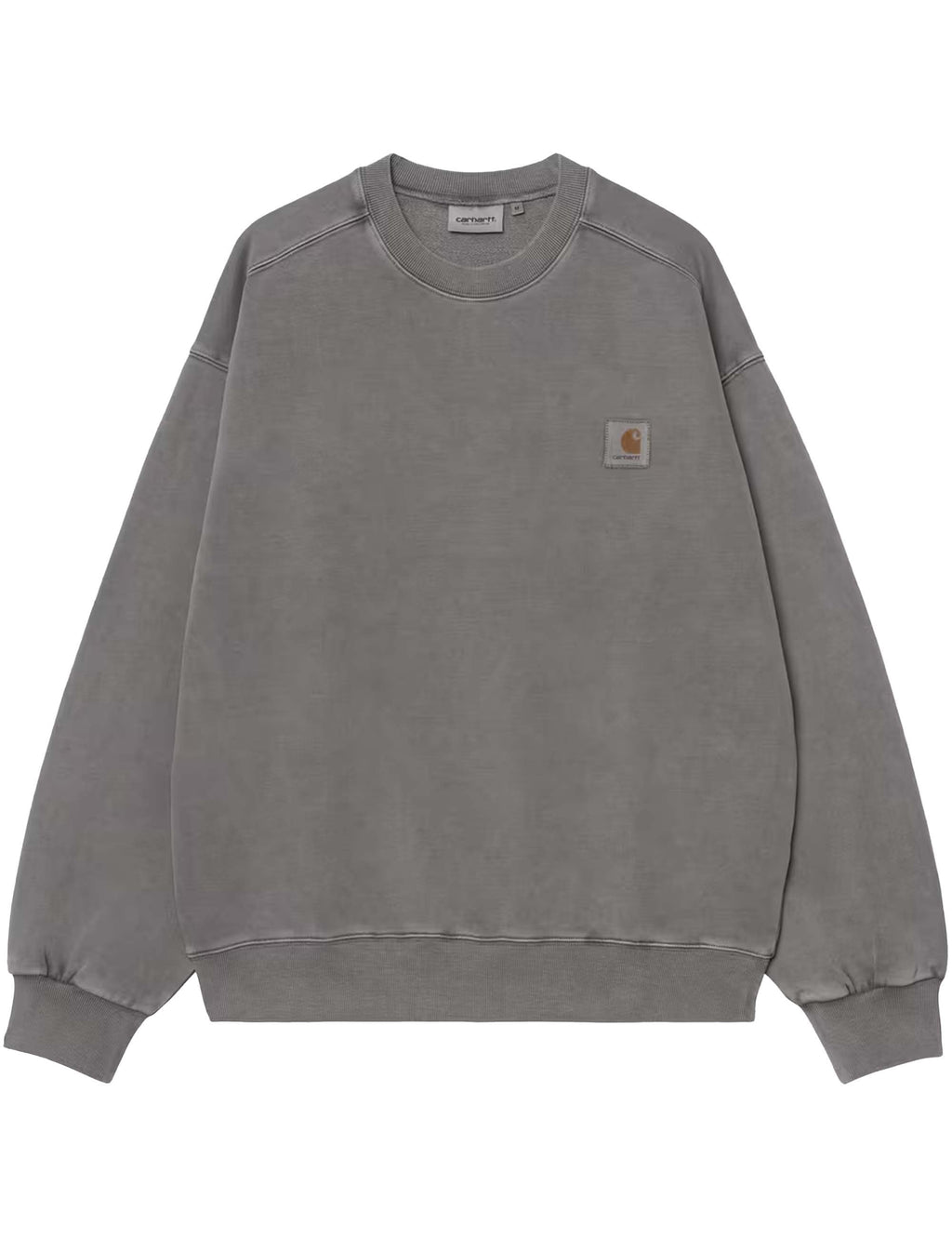 Vista Crew Sweat - Black (Garment Dyed)