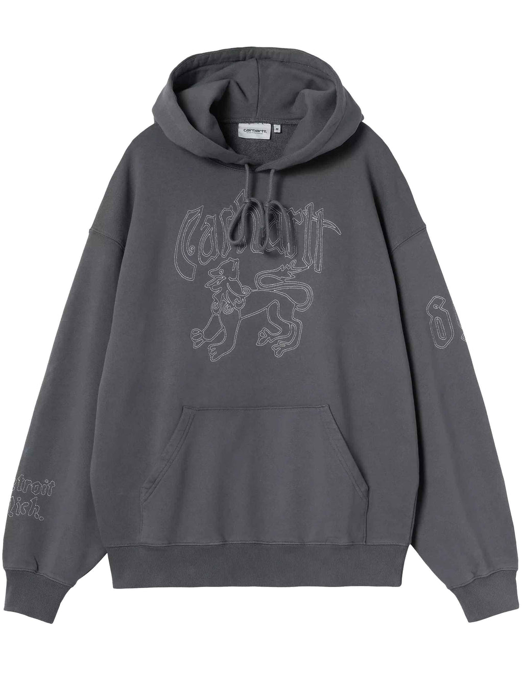 Hackwork Hooded Sweat - Porphyry/Fleur De Sel