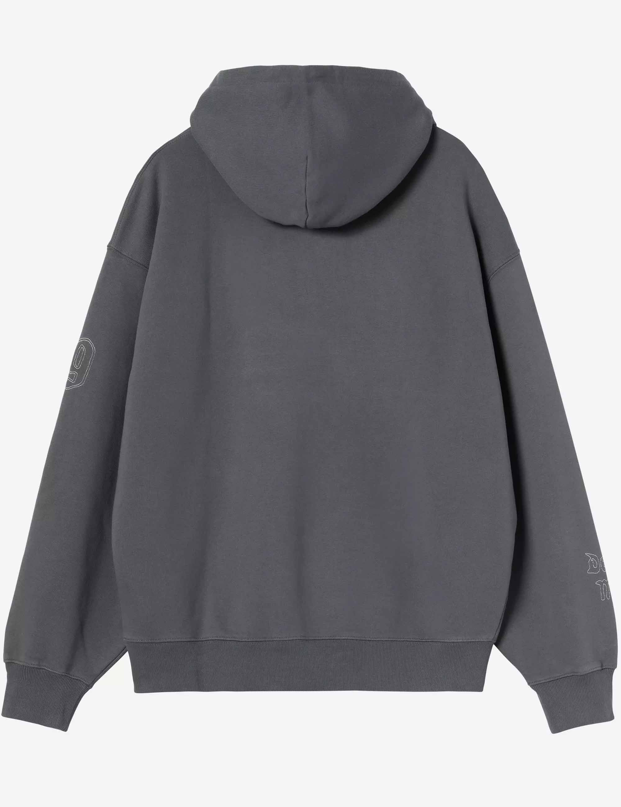 Carhartt WIP Hackwork Hooded Sweat - Porphyry/Fleur De Sel
