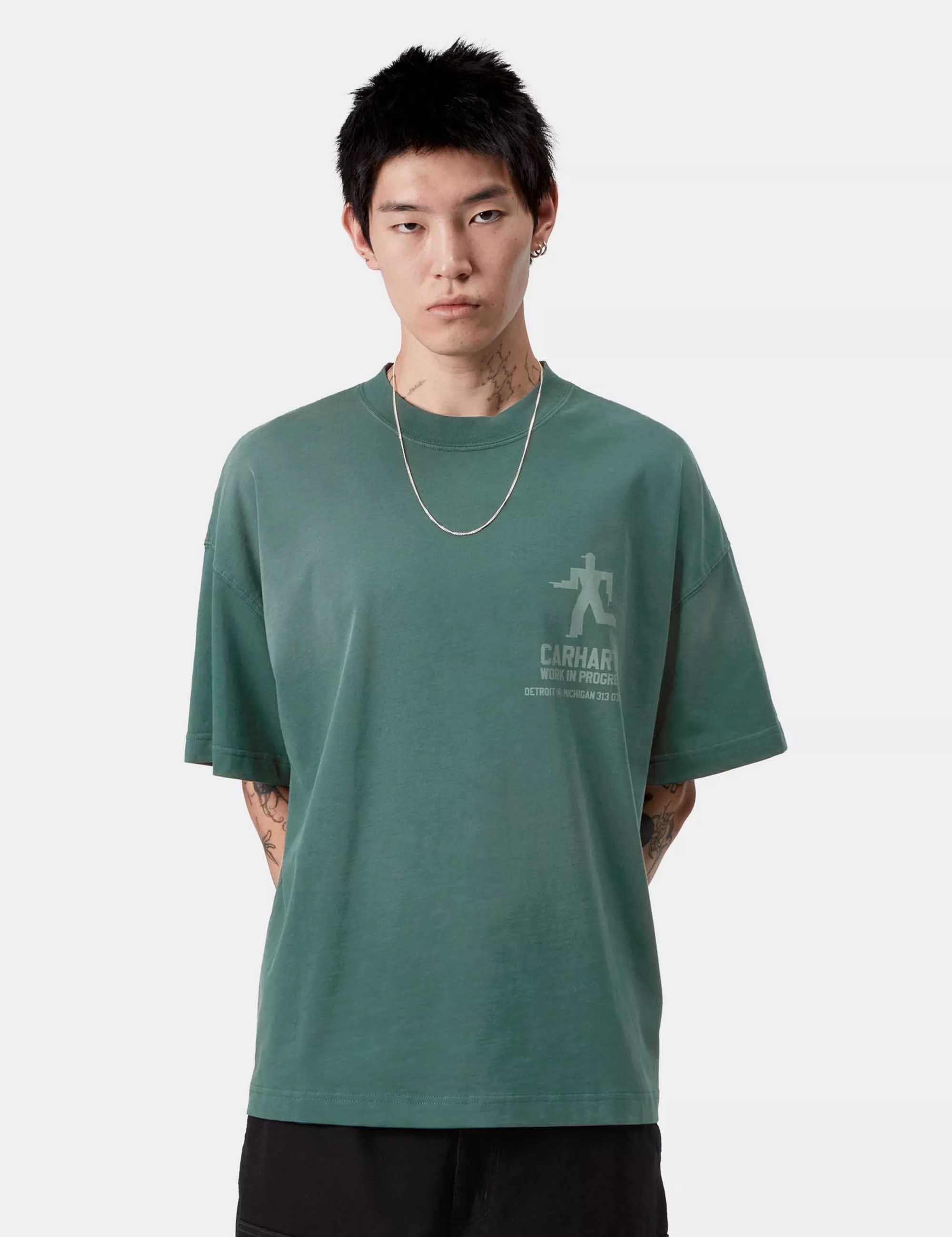 Carhartt WIP Distance T-Shirt - Dark Fir