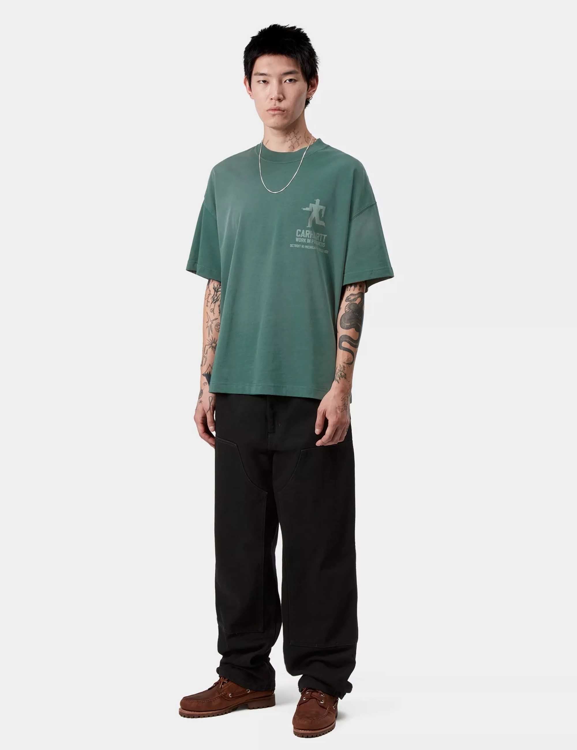 Carhartt WIP Distance T-Shirt - Dark Fir
