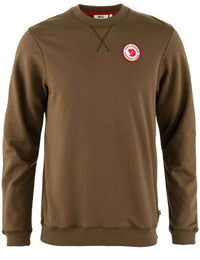 1960 Logo Badge Crew Sweat - Dark Oak