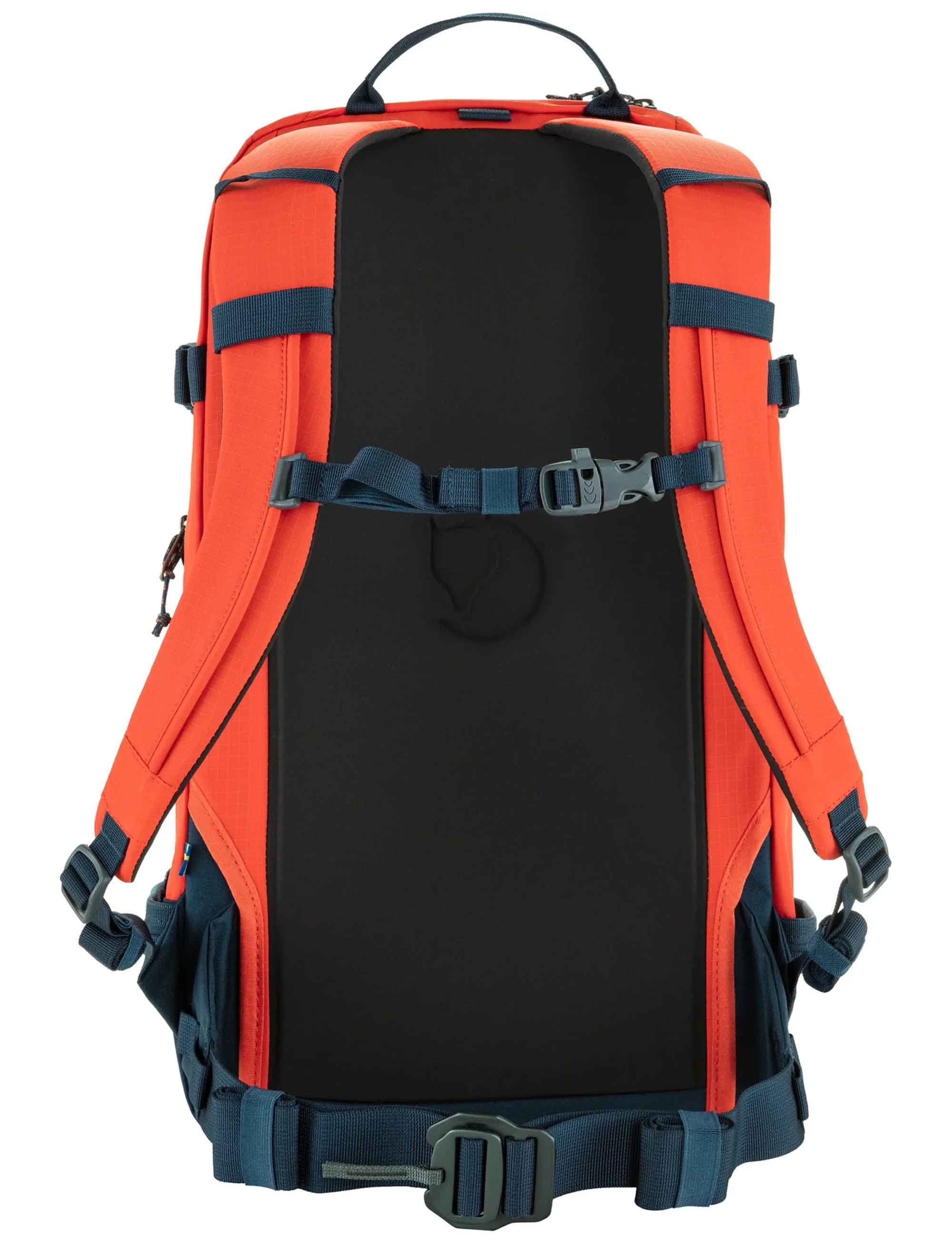 Fjallraven Bergtagen Touring 22L Backpack - Flame Orange-Mountain Blue