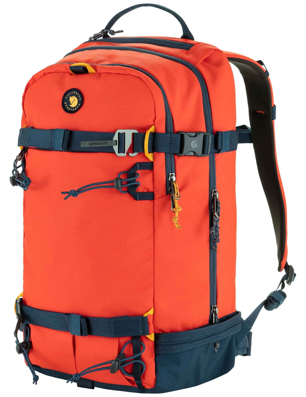 Bergtagen Touring 22L Backpack - Flame Orange-Mountain Blue