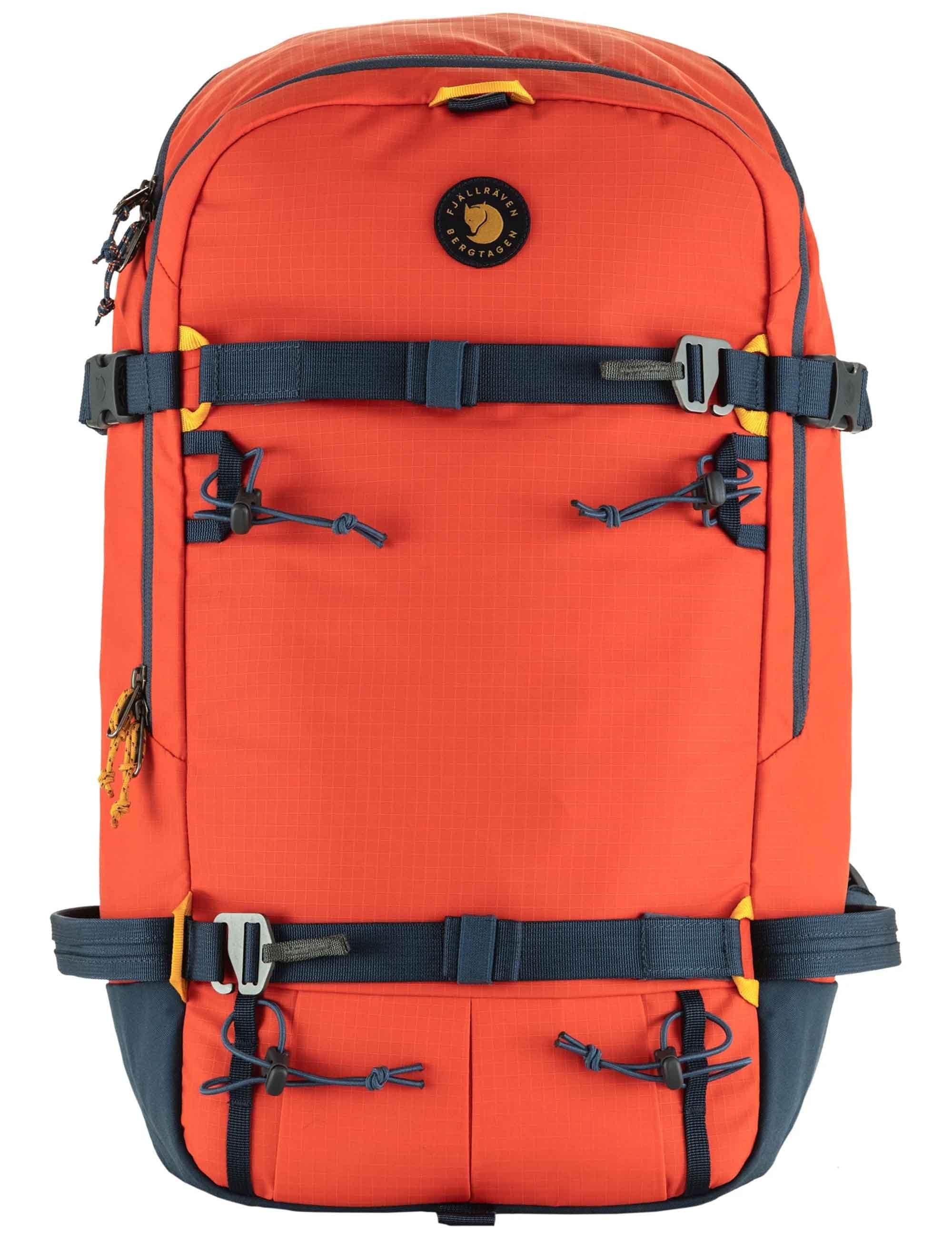 Fjallraven Bergtagen Touring 30L M/L Backpack - Flame Orange-Mountain Blue