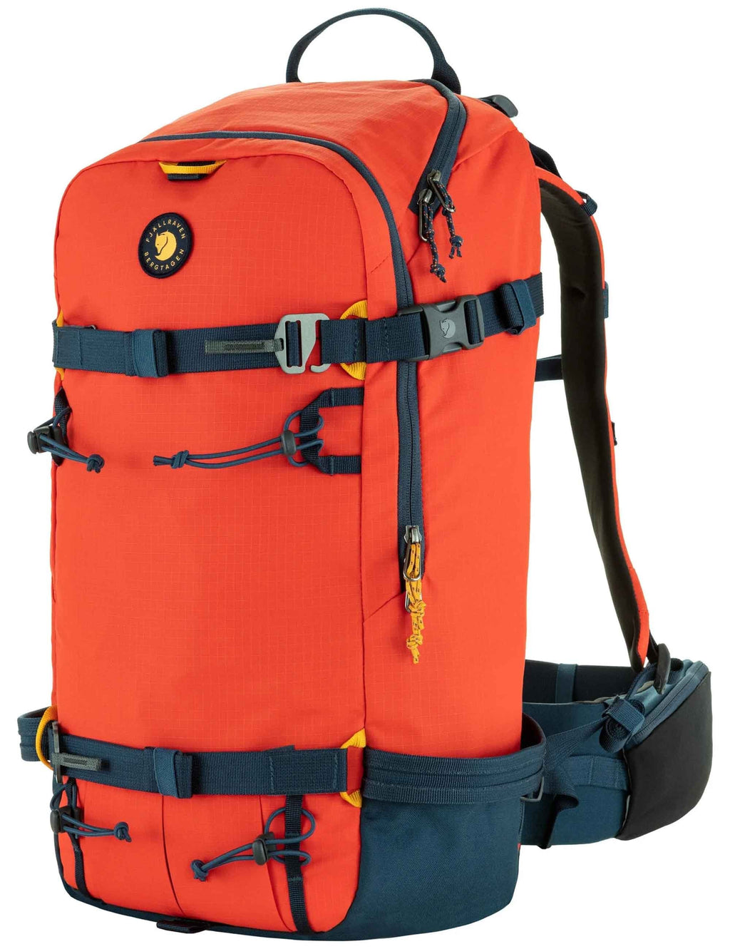 Bergtagen Touring 30L M/L Backpack - Flame Orange-Mountain Blue