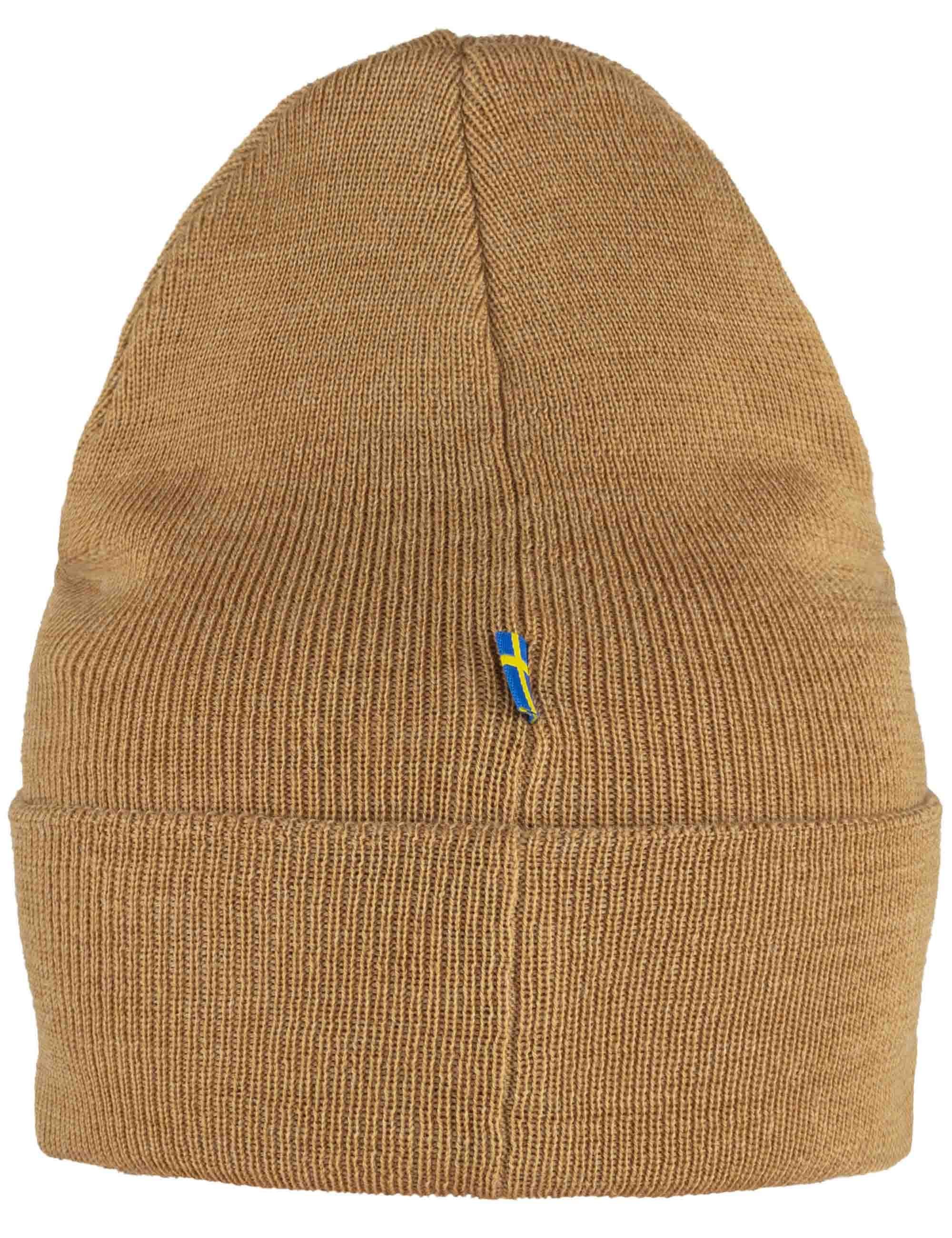 Fjallraven Classic Knit Beanie Hat - Buckwheat Brown