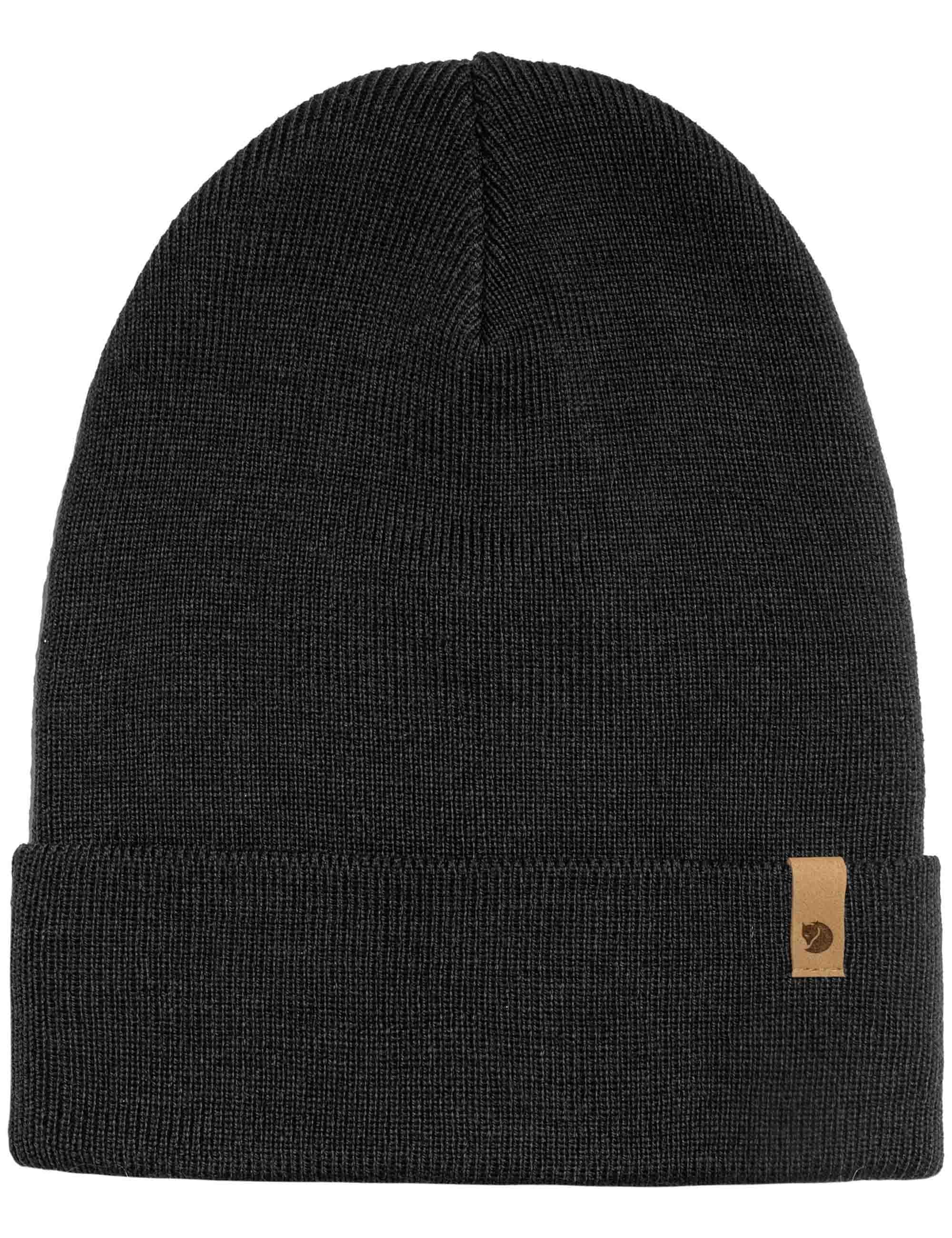 Fjallraven Classic Knit Beanie Hat - Black