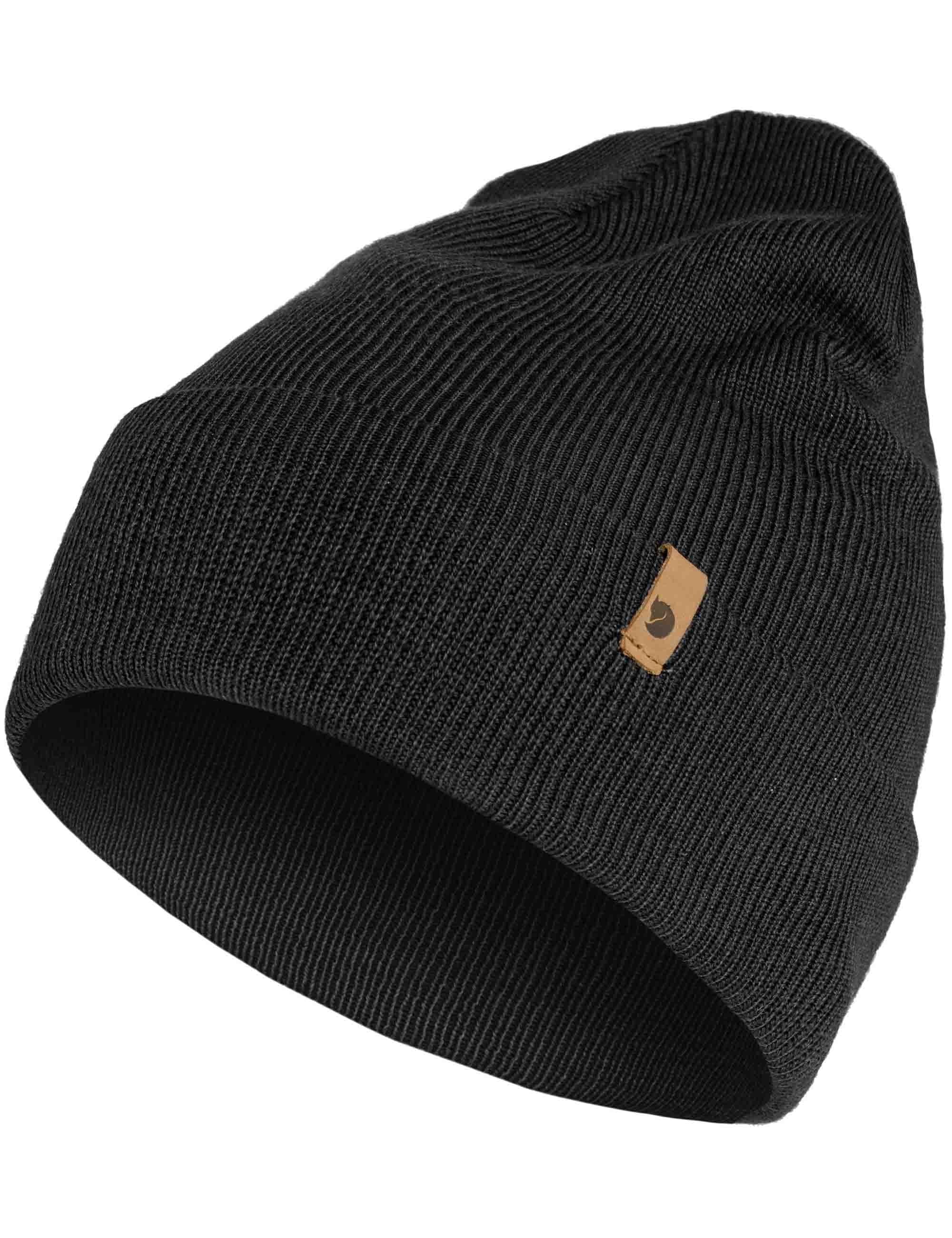 Fjallraven Classic Knit Beanie Hat - Black