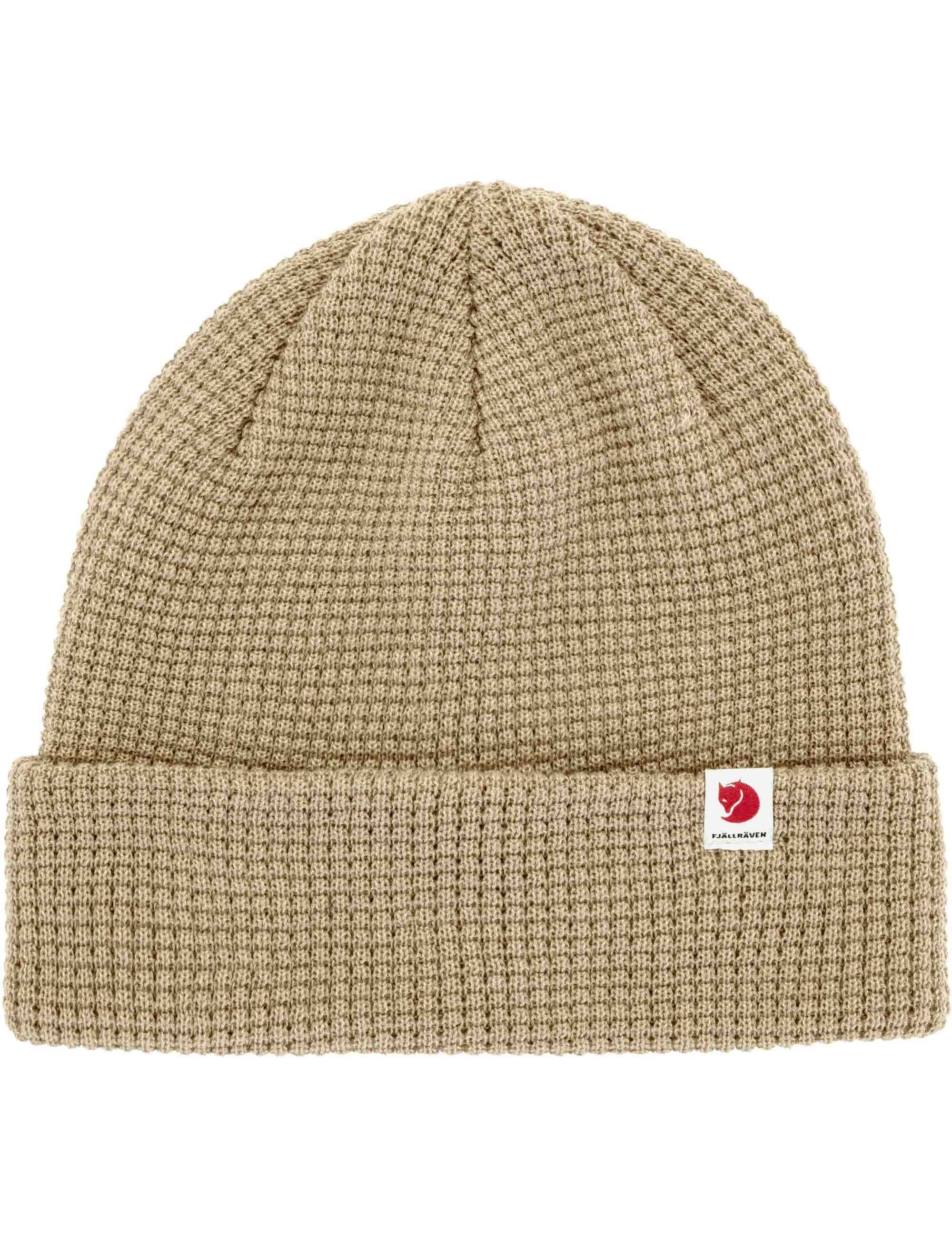 Fjallraven Fjallraven Tab Beanie Hat - Fossil