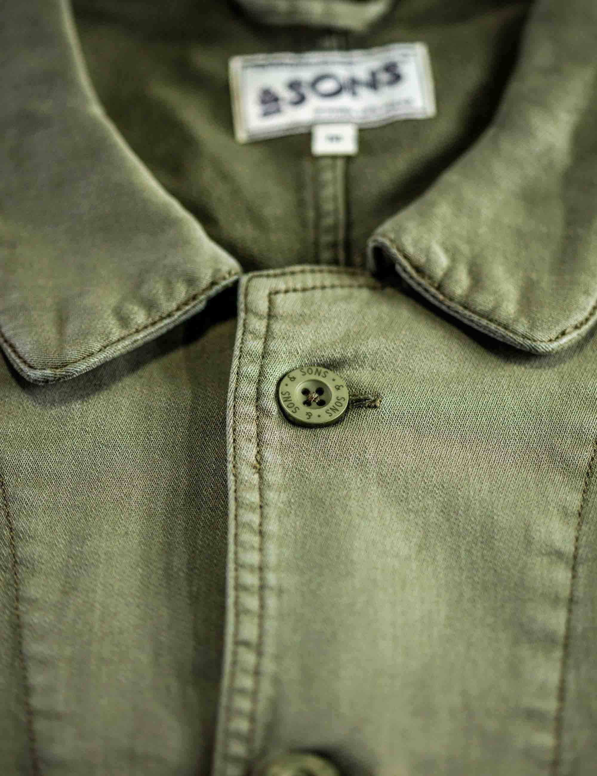 AND Sons Carver Chore Jacket - Green