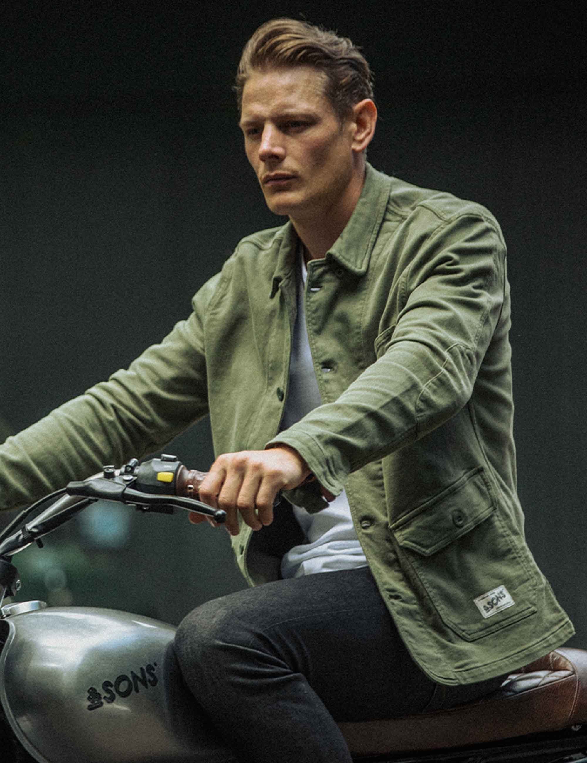 AND Sons Carver Chore Jacket - Green