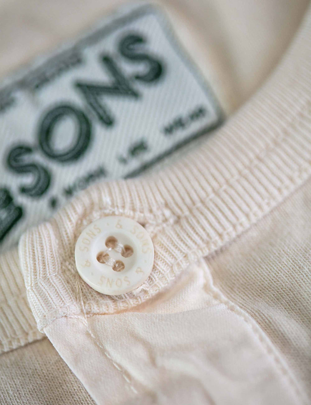 The New Elder Henley Shirt - Raw