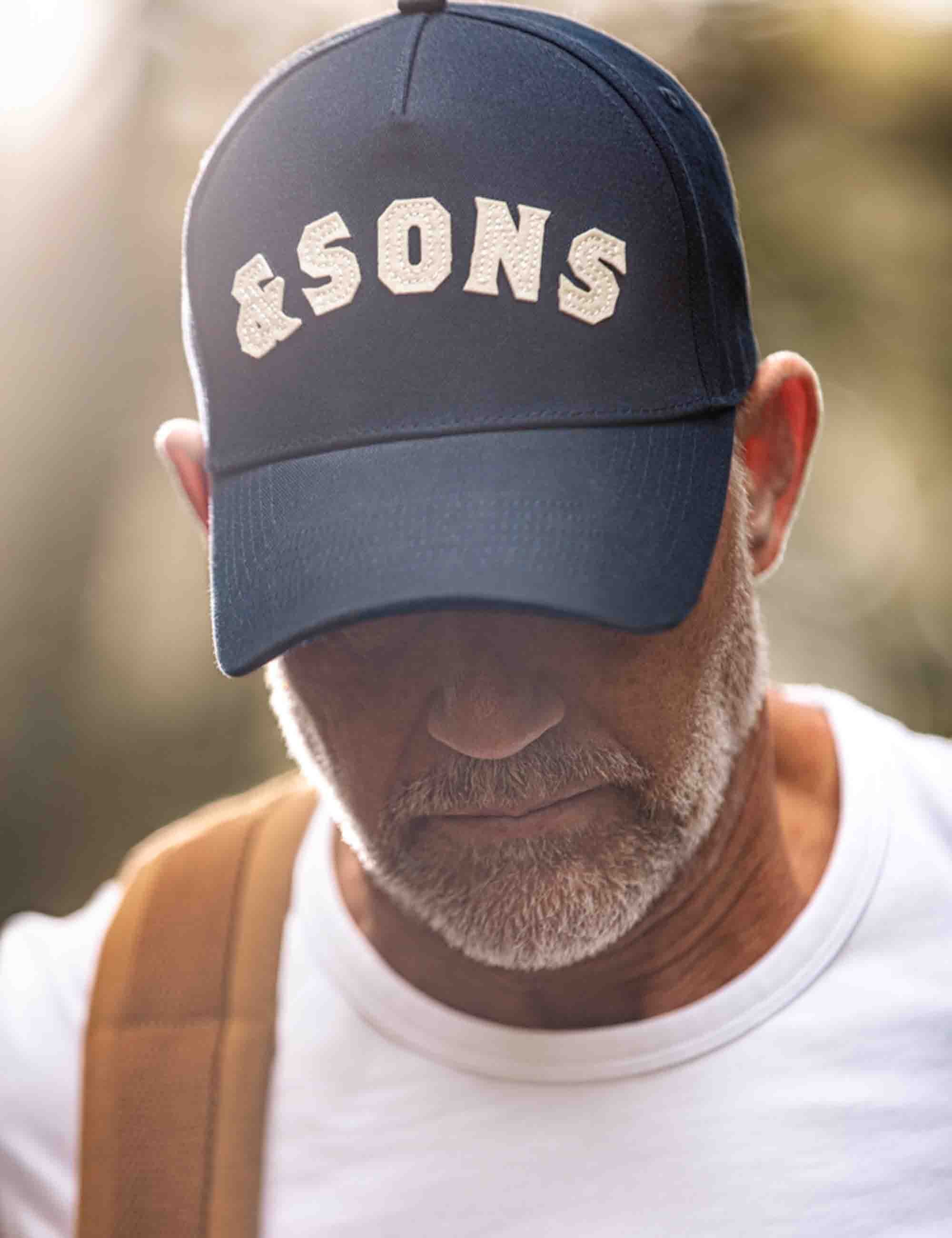 & Sons Baseball Cap - Navy