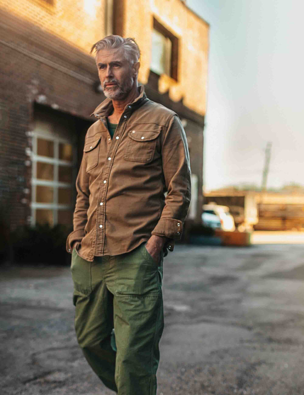 Sunday Shirt - Dark Tan
