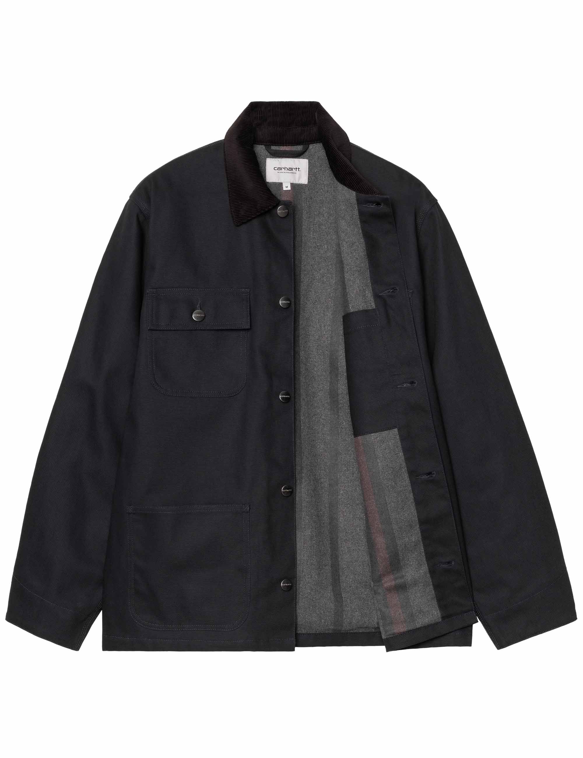 Carhartt WIP Michigan Coat (Winter) - Black/Black - Clothing from