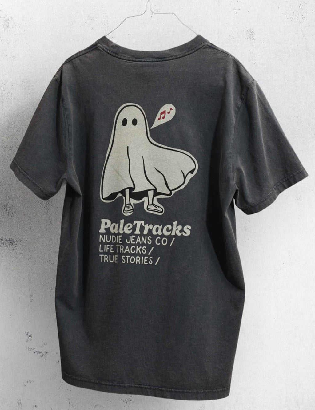Roy Pale Tracks T-Shirt - Anthracite