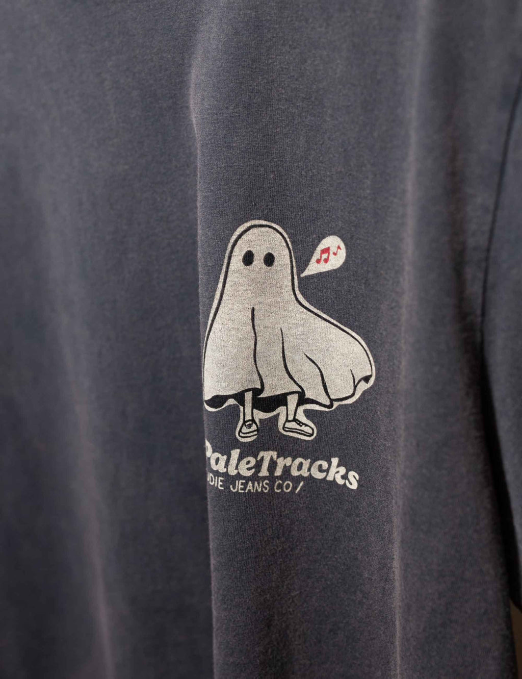 Roy Pale Tracks T-Shirt - Anthracite