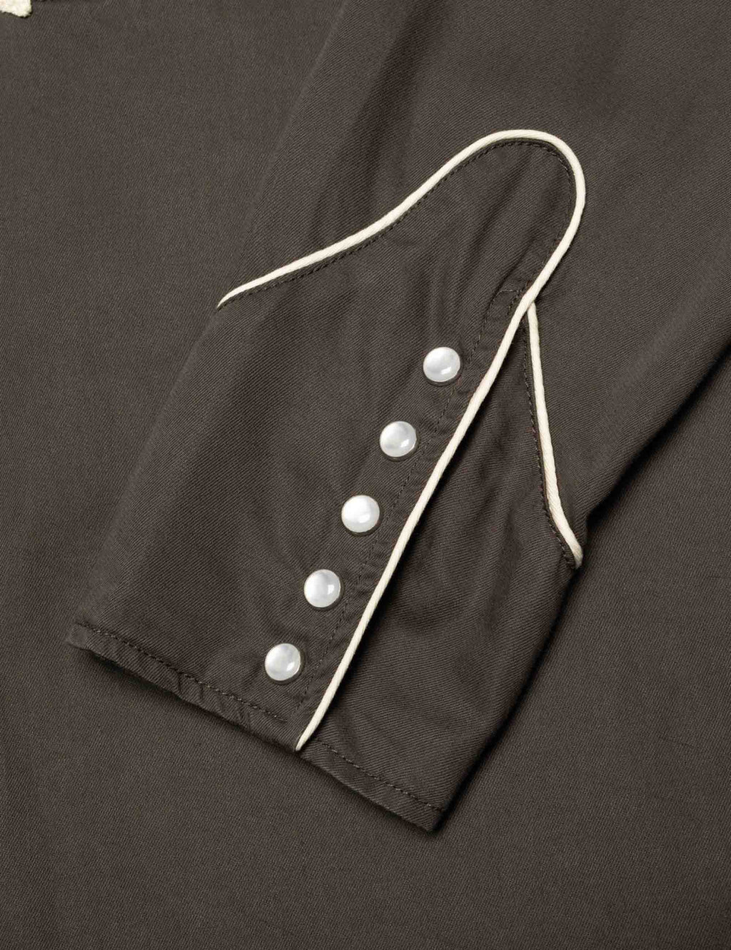 Gonzo Western Shirt - Sunburns Black/Brown