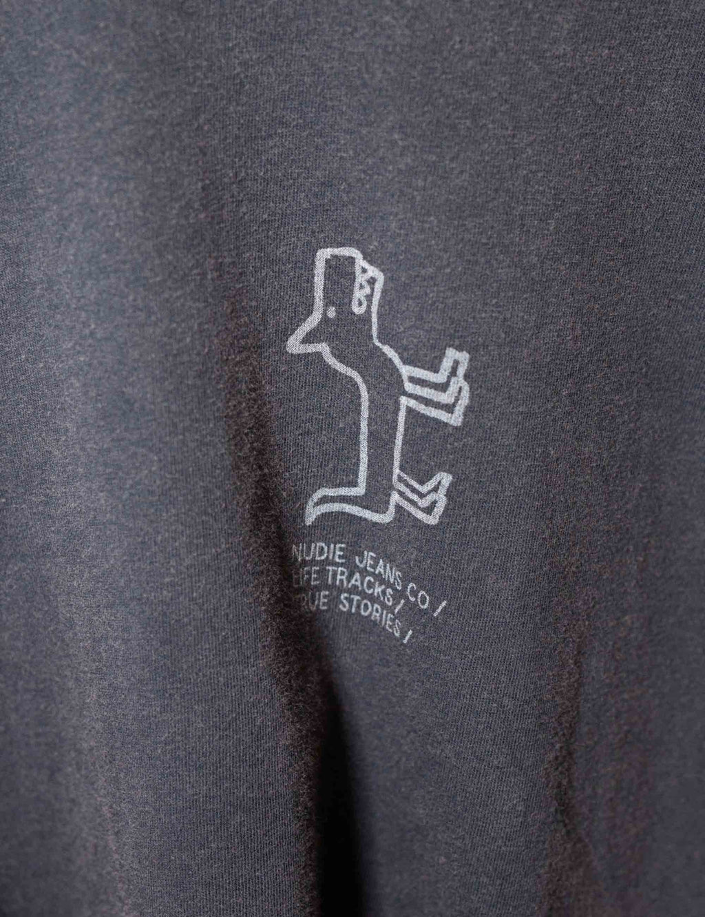 Koffe Scratched Tracks T-Shirt - Anthracite
