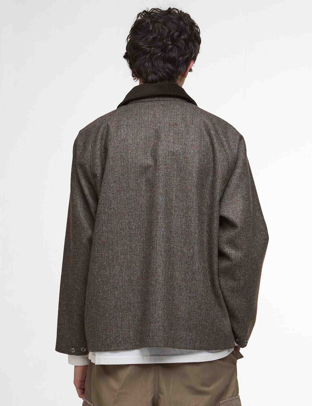 Editor Wool Jacket - Olive Check