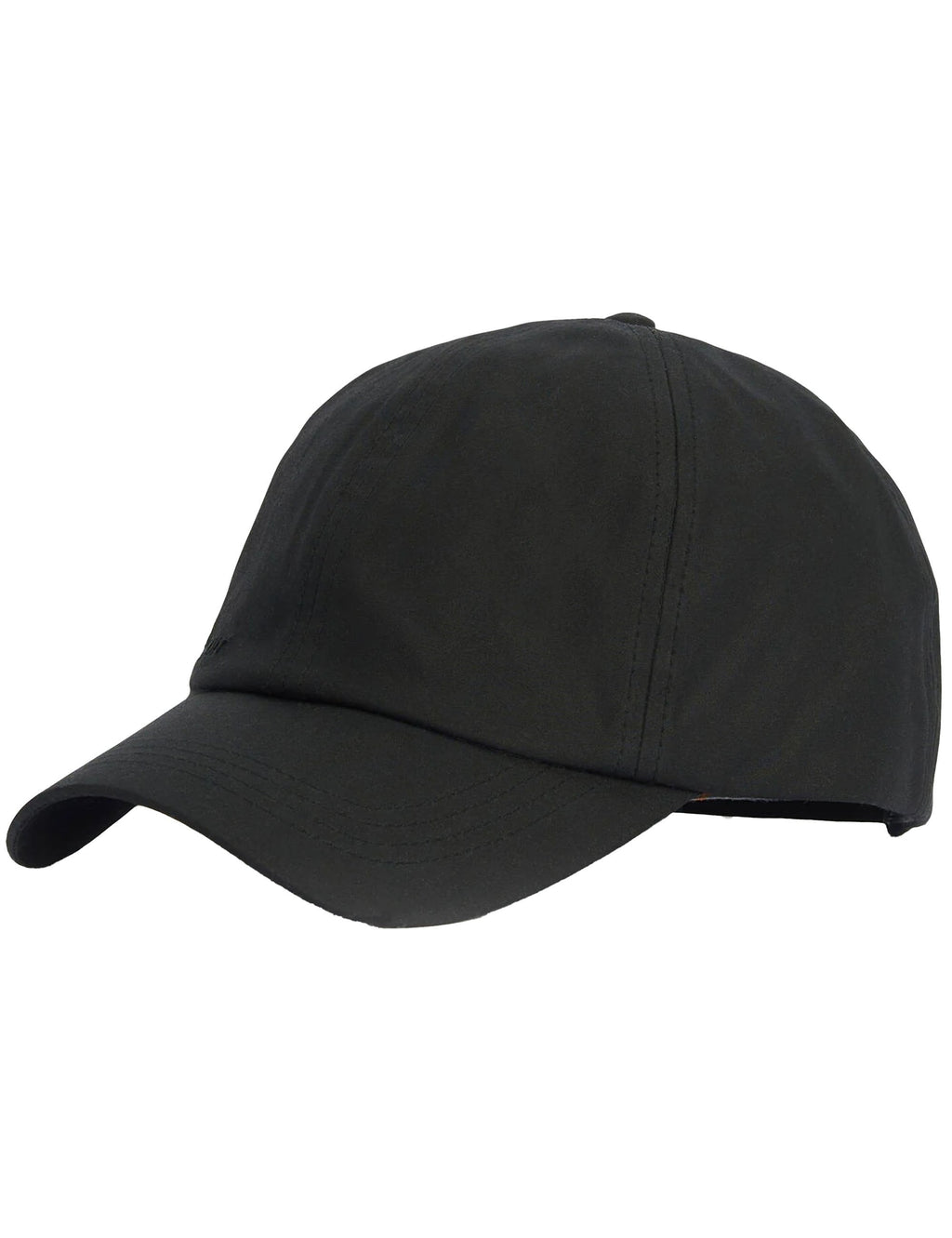 Waxed Sports Cap - Black