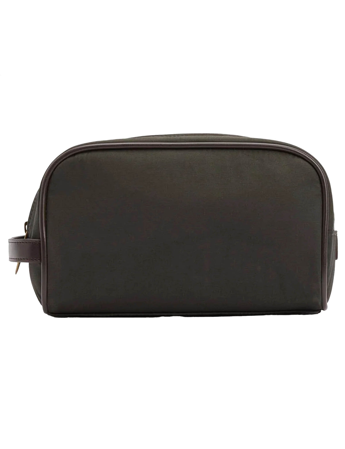 Barbour Wax Washbag - Olive/Beacon