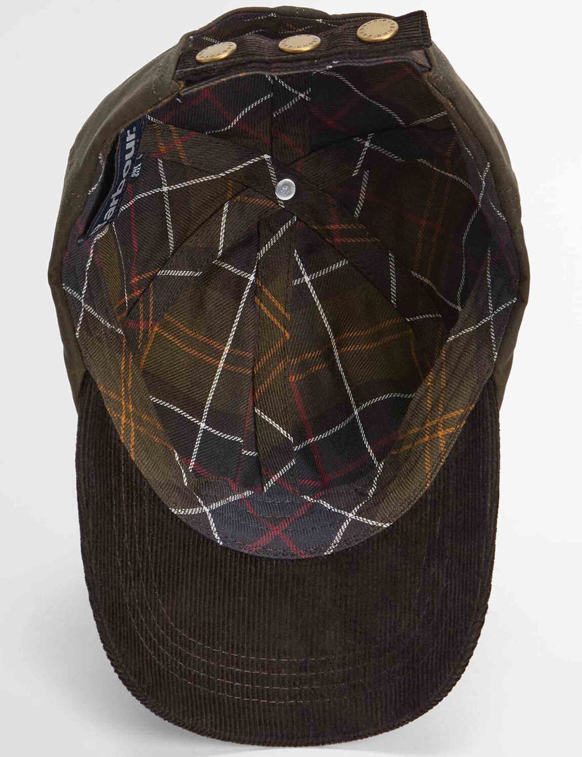 Barbour Ashby Cap - Olive/Brown