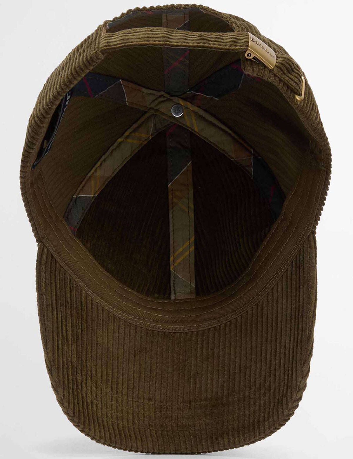 Barbour Preston Cord Cap - Olive