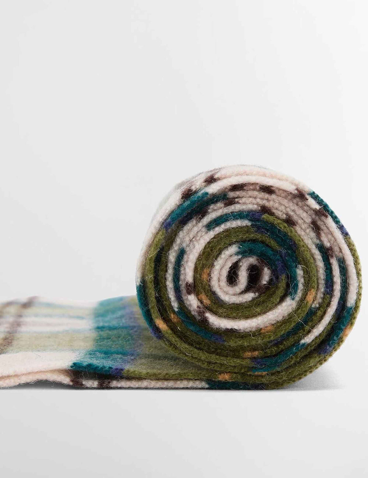 Barbour Tartan Lambswool Scarf - Ancient