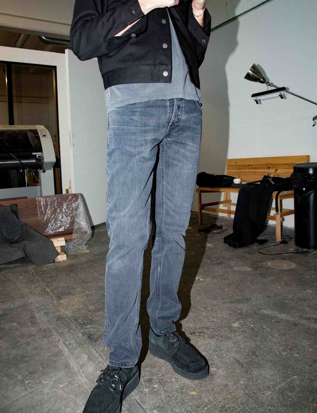Solid Ollie Jeans - Pale Tracks Wash