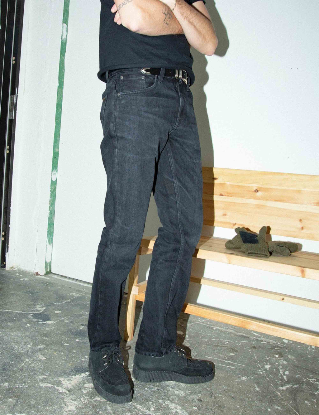Gritty Jackson Jeans - Scratched Tracks Wash