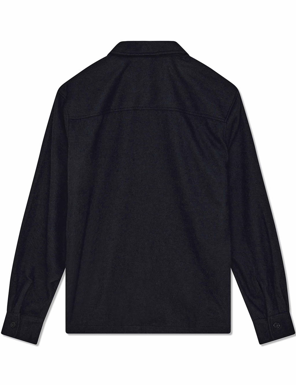 Clayton Wool Shirt - Black