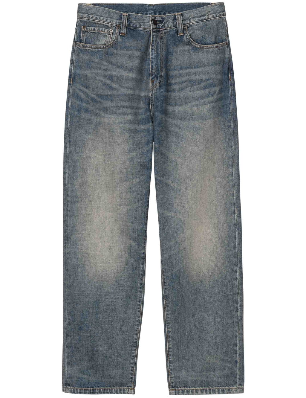 Aaron Denim Pant - Blue Worn Used Wash